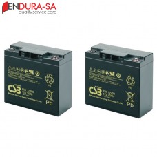 Endura Mobility Scooter Battery Set 18Amp/h - 12V (Lead Acid)